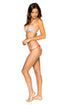 Luli Fama Los Flamencos Lurex Trim Triangle Halter